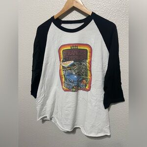 Stranger things Netflix’s jersey quarter length cotton tee large